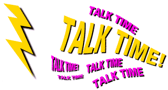 Talk Time - Chat Area